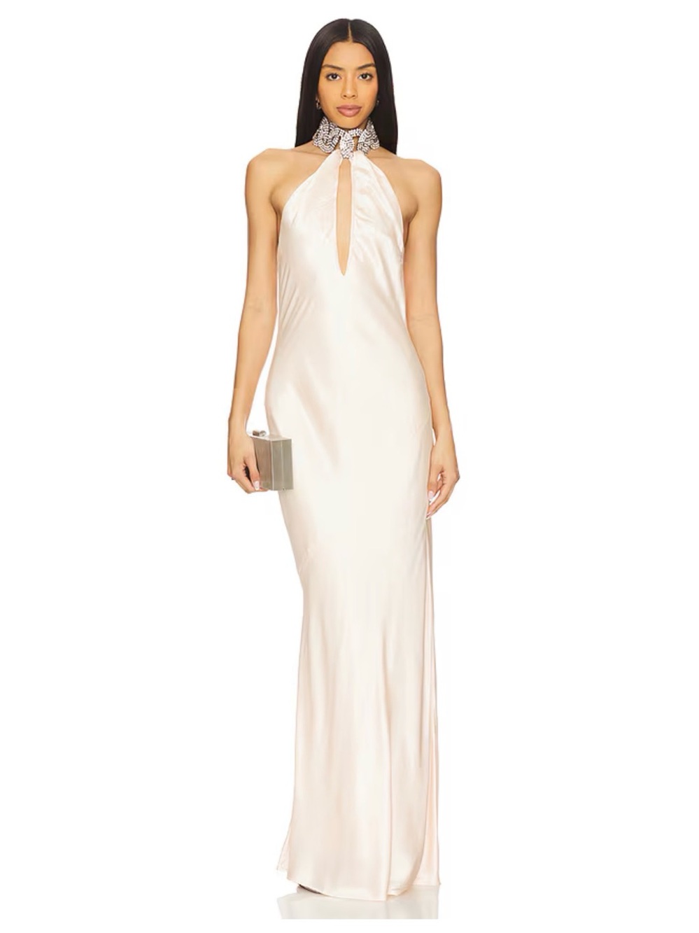 NBD The Aerith Gown in Champagne NWT Small